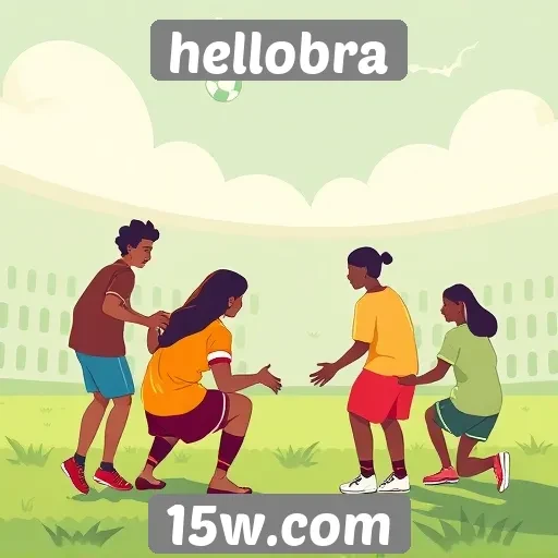 Recursos sociais e interação entre jogadores no hellobra