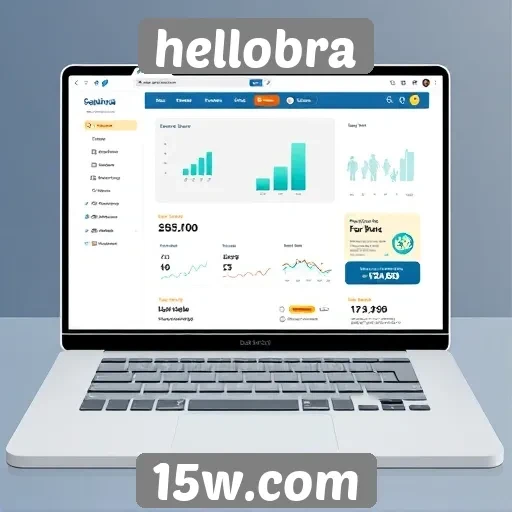 Análise da interface do usuário no site hellobra